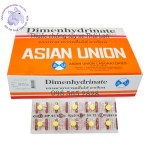 Thuốc chống say xe Thái Lan  Dimenhydrinate 50mg (Giảm dị ứng,  buồn nôn ) . Date 4/2028
